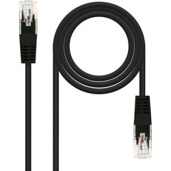 Nanocable U/UTP Cat.5e Καλώδιο Δικτύου Ethernet 10m Black