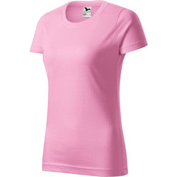 Malfini Basic Γυναικείο Αθλητικό T-Shirt Ροζ MLI-13430