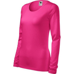 Malfini Slim Γυναικείο Αθλητικό T-Shirt Φούξια MLI-13940