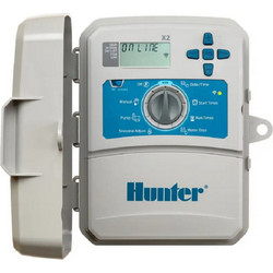 Hunter X2 401-E Outdoor Προγραμματιστής Ποτίσματος Μπαταρίας με Wi-Fi 4 Στάσεων