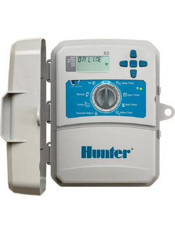 Hunter X2 401-E Outdoor Προγραμματιστής Ποτίσματος Μπαταρίας με Wi-Fi 4 Στάσεων