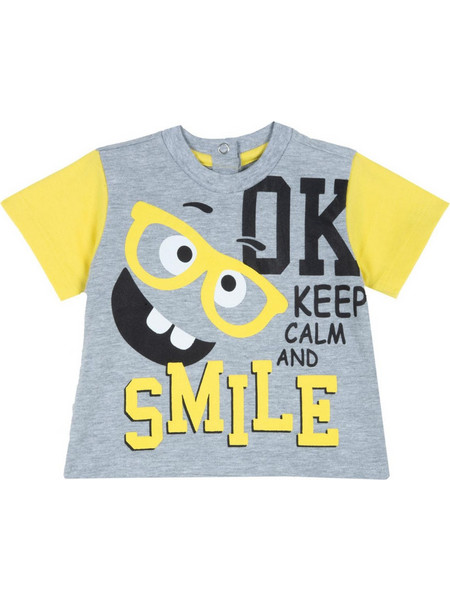 Μπλούζα μπεμπέ αγόρι Chicco-67071-091-GREY