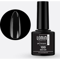 Lorin Gel Lacquer 100 Base Coat Ημιμόνιμο Βερνίκι Νυχιών 8ml