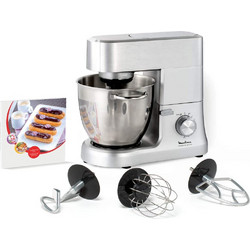 Moulinex Masterchef QA810D Κουζινομηχανή 1500W με Ανοξείδωτο Κάδο 6.7lt