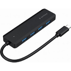 Gembird UHB-CM-U3P4-01 USB Hub 3.0 USB-C με 4 Θύρες USB-A