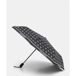 KARL LAGERFELD WOMEN S K/IKONIK 2.0SM FOIL UMPBRELLA BLACK