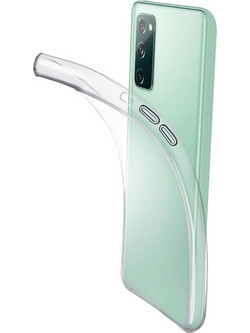 Cellular Line Fine Back Cover Silicone for Samsung S20 FE transparent