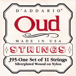 D'Addario EJ95 Σετ 11 Χορδές Ούτι Nylon 1/2
