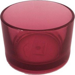 Mπωλ Oρεκτικών Aκρυλικό Cranberry Mικρό Caspari