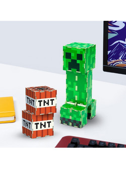 MINECRAFT - Creeper & TNT - Construction Kit