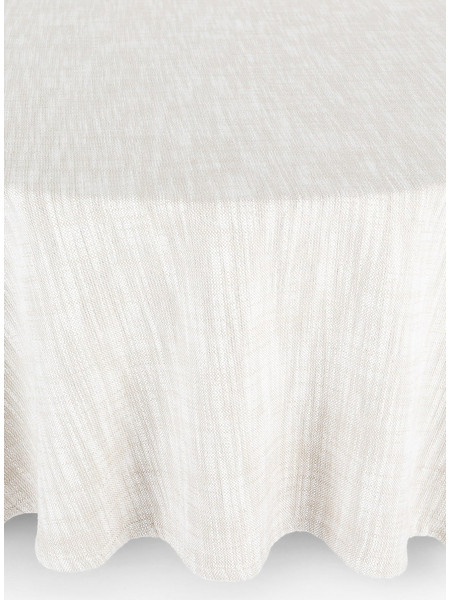 Coincasa τραπεζομάντηλο ροτόντας μονόχρωμο 180 cm - 007155722 Εκρού