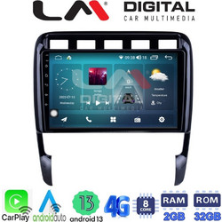 LM Digital ZR8443 Ηχοσύστημα Αυτοκινήτου με Οθόνη Αφής USB Bluetooth & GPS