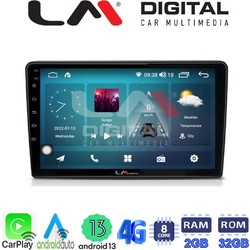 LM Digital ZR8645 Ηχοσύστημα Αυτοκινήτου με Οθόνη Αφής & GPS