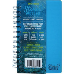ΜΠΛΟΚ ΣΠΙΡΑΛ ΡΙΓΕ ONYX + GREEN STORM WRITER 8x13cm 6720
