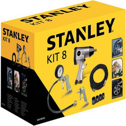 STANLEY 9045769STN Σετ Αερόκλειδο 1/2" με 8 Εξαρτήματα