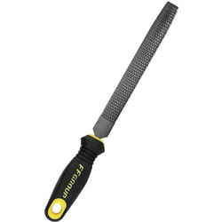 F.F. group ράσπα 110 mm ημιστρόγγυλη με λαβή