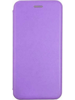 Book Cover Θήκη Δερματίνης για iPhone 11 Λιλά