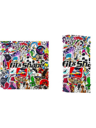 Προστατευτικό Λαιμού Fit & Shape Comic Cartoon από Ύφασμα
