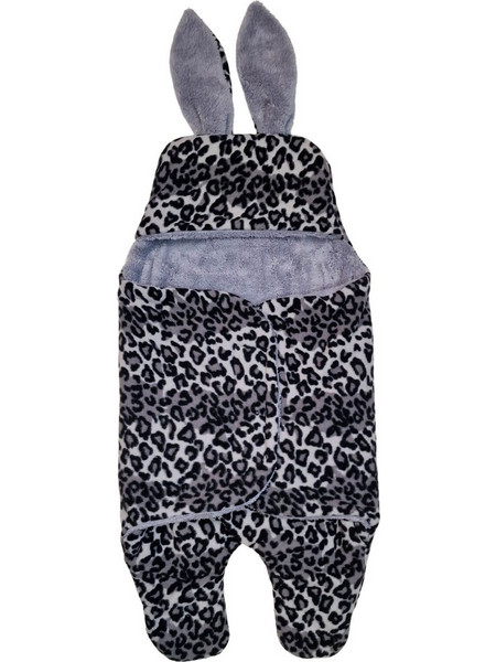 Bebecix Υπνόσακος με Πόδια Leopard Grey 0-12m W3118
