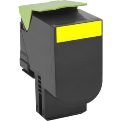 Lexmark 80C2SY0 Yellow Toner