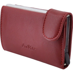 Leather 100 ΔΕΡΜΑΤΙΝΗ ΚΑΡΤΟΘΗΚΗ ΚΩΔΙΚΟΣ: 29-WALLET-1-6061 (RED)