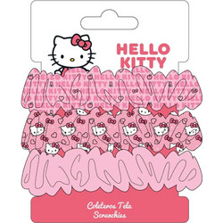 Hello Kitty pack 3 scrunchies 8 Τεμ