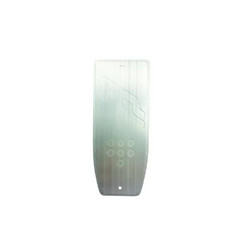 ΤΕΜΠΕΛΗΣ ΠΟΔΙΟΥ ANTI SLIP LOOK ΜΑΥΡΟ ΑΛΟΥΜΙΝΙΟΥ 195x80mm SIMONI RACING - 1 TEM. SR820AS