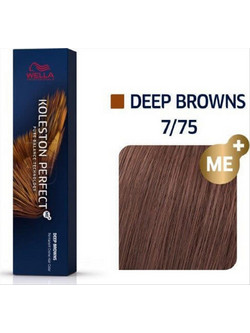 Wella Koleston 7/75 Ξανθό Καφέ Μαονί Μόνιμη Βαφή Μαλλιών 60ml