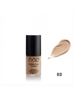 MD Professionnel Invisible Cover 03 Sand Liquid Foundation SPF30 15ml