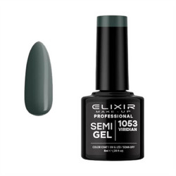 Elixir Semigel 1053 Viridian Ημιμόνιμο Βερνίκι Νυχιών 8ml