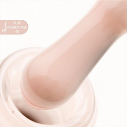 Alezori Elite 08 Rubber Base Ημιμόνιμο Βερνίκι Νυχιών 15ml