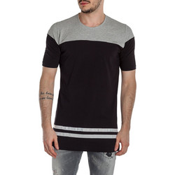 T-SHIRT STEFAN - 018773 - GREY / BLACK