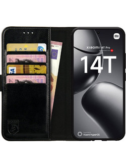 Θήκη Xiaomi 14T Pro Rosso Element PU Πορτοφόλι - Black (8719246461859)