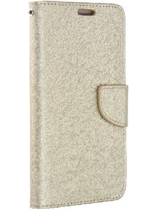 Θήκη Fancy Leather Book Universal 3,8 έως 4,3 - Χρυσό