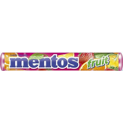 Mentos Fruit Καραμέλες 37.5gr Τεμάχιο
