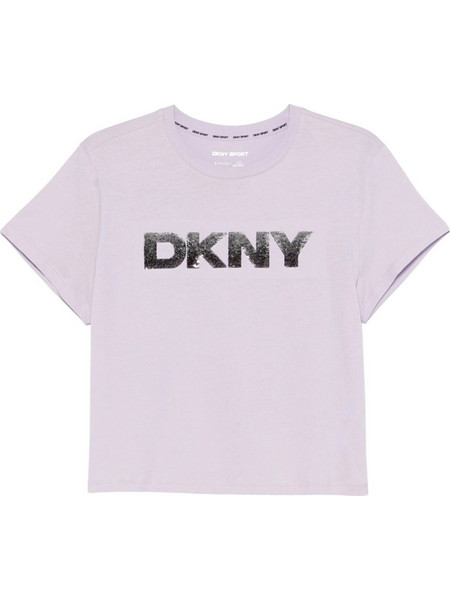 Μπλούζα Κοντομάνικη DKNY Sport Logo Με Πούλιες DP4T1035-ORD Γυναικείο