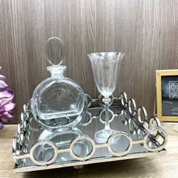 Αμυμώνη Σετ κουμπάρου silver Mirror