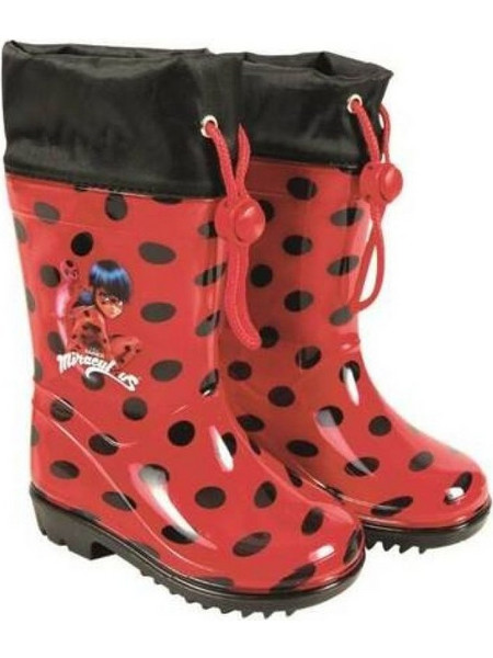Perletti Miraculous Lady Bug Jr 98312 Wellington boots