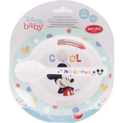 Stor Βρεφικό Σετ Φαγητού Mickey Mouse 2τμχ 13078