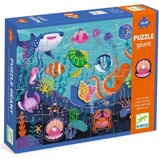 Παιδικό Puzzle Djeco Θάλασσα 32 Κομμάτια