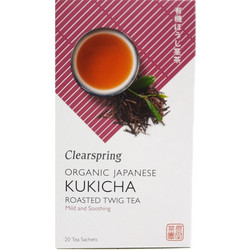 Clearspring Πράσινο Τσάι Kukicha 20 Φακελάκια