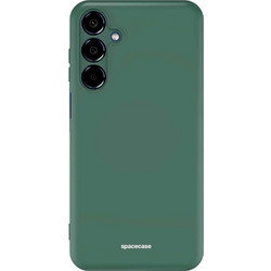 Θήκη Samsung Galaxy M35 - Spacecase Silicone Case Σιλικόνης - Dark Green (5905719110925)