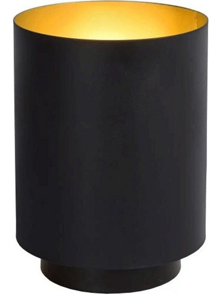 Lucide 45588/01/30 Πορτατίφ E14 Μαύρο Φ12xΥ16cm