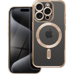 Is Tpu Mag Electro Iphone 15 Pro Trans Gold Backcover - (MAGETPUIP15PRO)