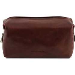 Tuscany Leather Smarty TL141220 Νεσεσέρ Ταξιδίου με Θήκες 22x12x12cm Καφέ