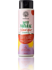 Garden Super Natural Colored Hair Σαμπουάν για Προστασία Χρώματος για Βαμμένα Μαλλιά 250ml