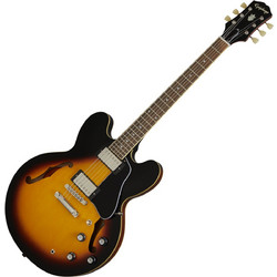 Epiphone ES-335 Ηλεκτρική Κιθάρα Semi-Hollow με Μαγνήτες HH & Ταστιέρα Indian Laurel Vintage Sunburst