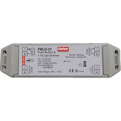 Push Button & 1-10 Led Dimmer 12-24V 21A PBLD-21 κατάλληλο για ταινίες LED & λάμπες - 10.004.14.00.18