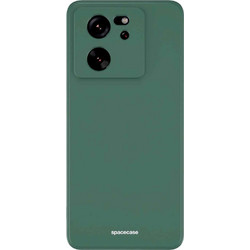 Θήκη Xiaomi 13T / 13T Pro - Spacecase Silicone Case Σιλικόνης - Dark Green (5905719105631)