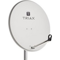 Triax TRIAX TDA 80LG κάτοπτρο αλουμινίου, 79x71cm, με LNB Holder αλουμινίου, RAL7035, bulk